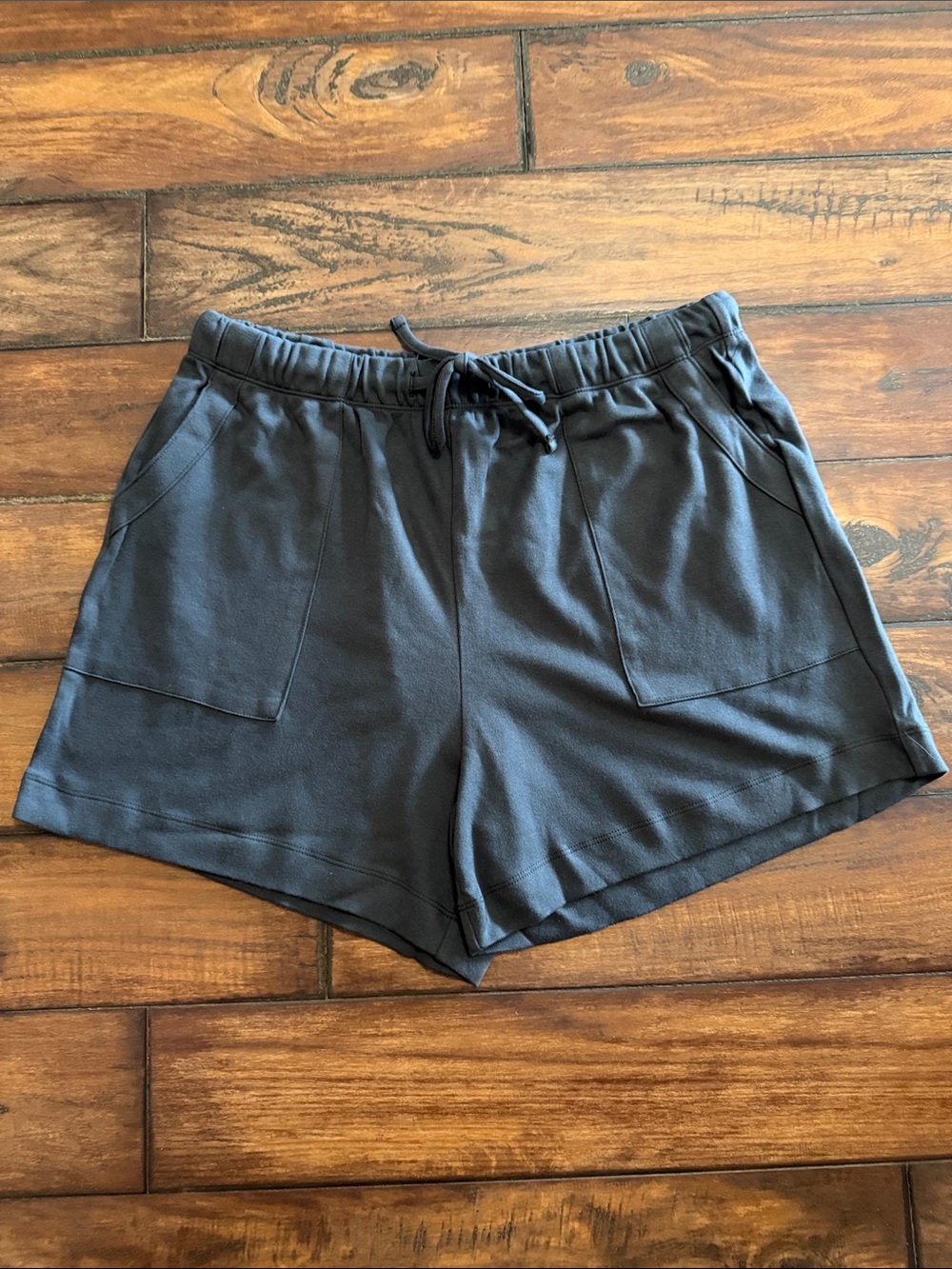 Zenana New Without Tags Outfitters Charcoal Athletic Drawstring Pocket Shorts